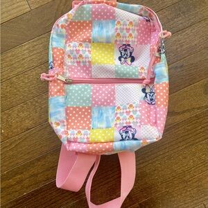 Disney Minnie Mouse Patchwork Toddler Backpack